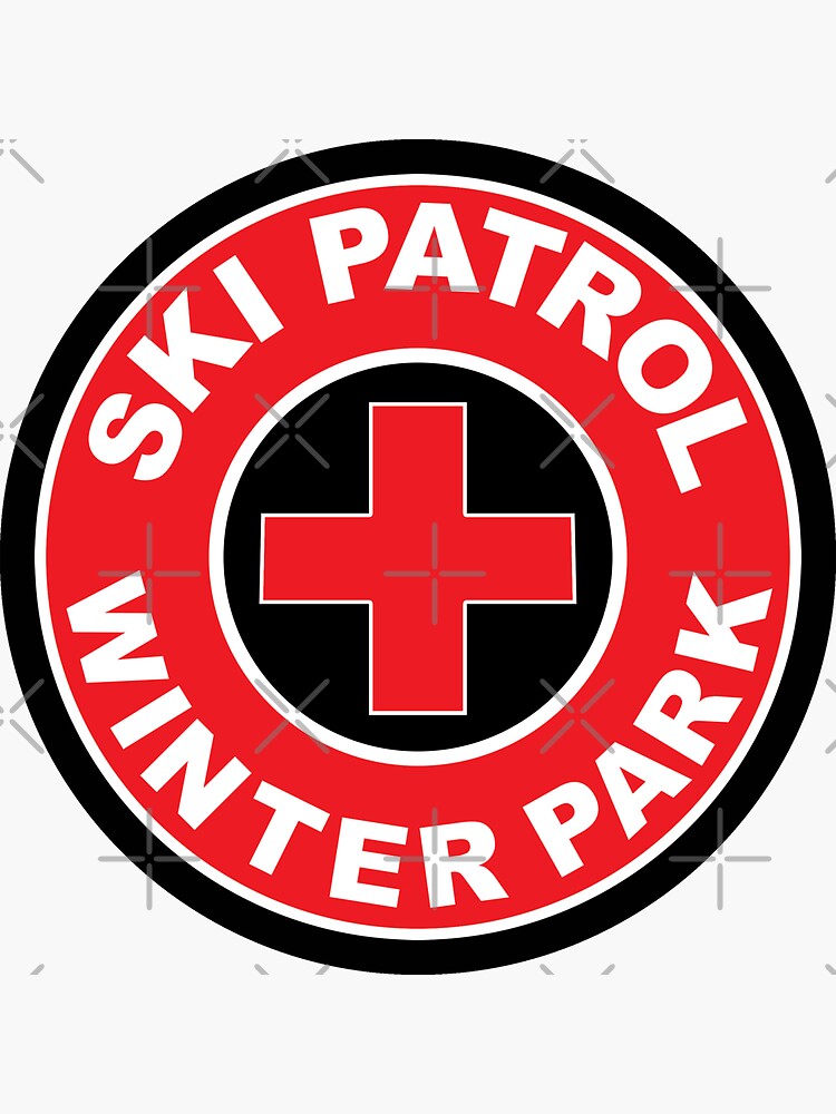 Large Ski Patrol Cross- 10″X10″ Embroidered Patch – Mountain Soles
