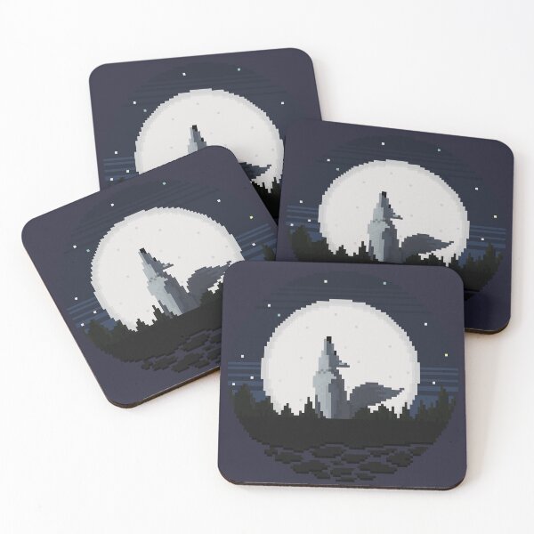 Item preview, Wolf Moon designed and sold by Pixel-Bones.
