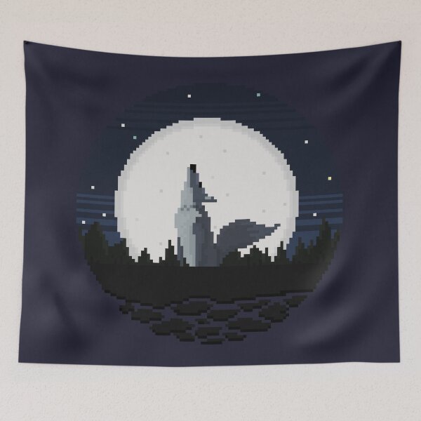 Item preview, Wolf Moon designed and sold by Pixel-Bones.