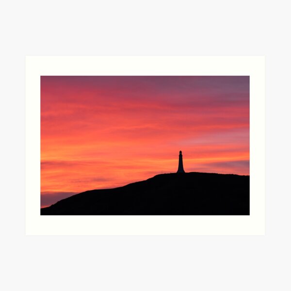 Hoad Silhouette Art Print