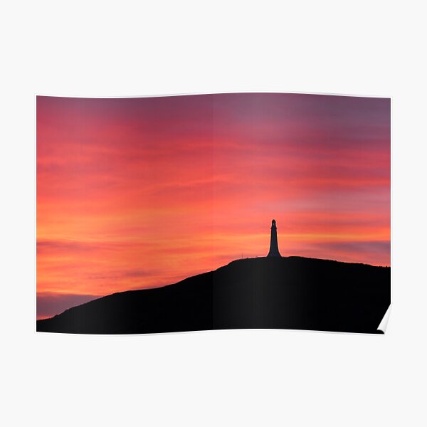 Hoad Silhouette Poster