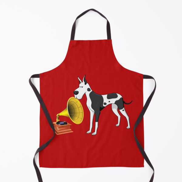 Item preview, Great Dane Gramophone vintage record label parody designed and sold by SolidEarthArt.