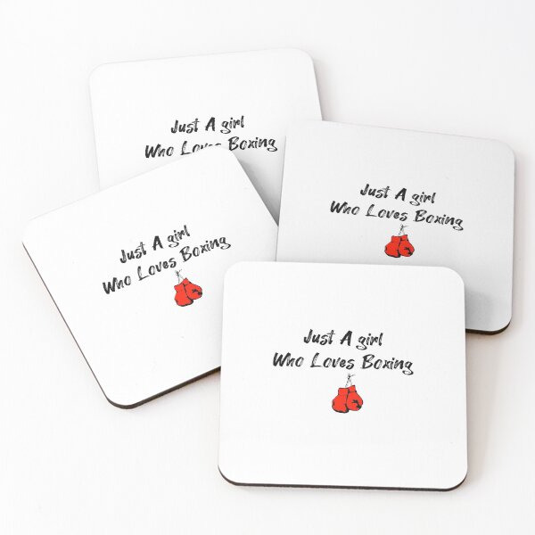 Item preview, Just A Girl Who Loves Boxing Vintage ,Funny Saying , Gift For Boxing Lover designed and sold by Soukainadesign.