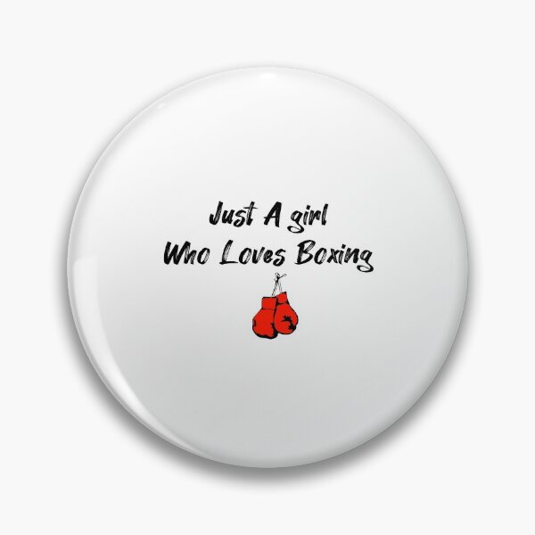 Item preview, Just A Girl Who Loves Boxing Vintage ,Funny Saying , Gift For Boxing Lover designed and sold by Soukainadesign.