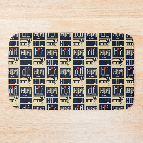 Artikelvorschau, Hi-Fi (Navy on Cream) entworfen und verkauft von Rian Hughes.