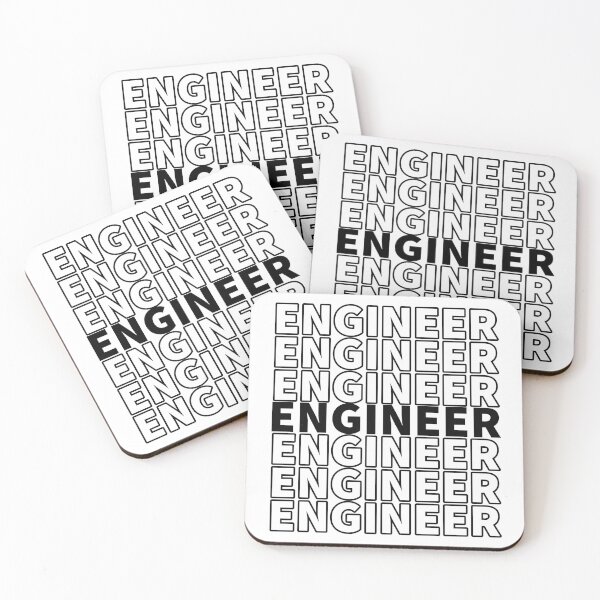Item preview, Engineer repeating text pattern designed and sold by Redchilly.
