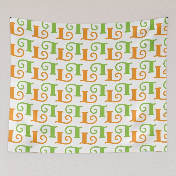 Item preview, Letter pattern designed and sold by Gajaman Creations.