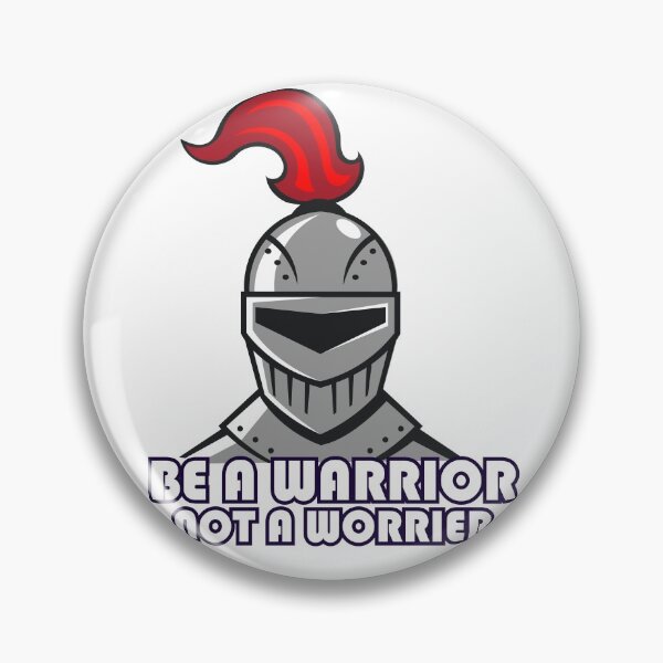 Item preview, Be a warrior  not a worrier   designed and sold by UrahGo.