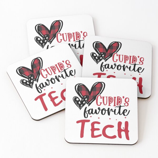 Item preview, Cupid's favorite tech - funny valentine gift for tech designed and sold by 0umStore.