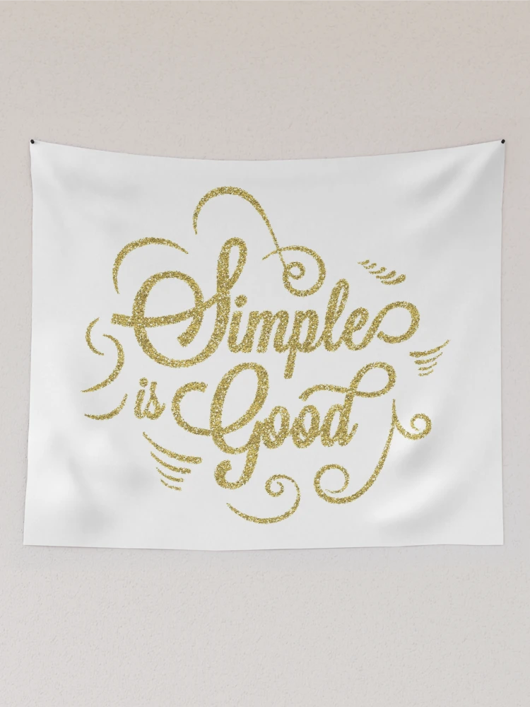 Thumbnail 2 of 3, Tapestry, Simple Is Good ! designed and sold by ReesDesigns.