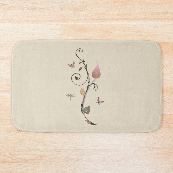Item preview, Vintage floral butterfly and dragonfly. Shabby Chic Caroline Laursen original designed and sold by Caroline Laursen.