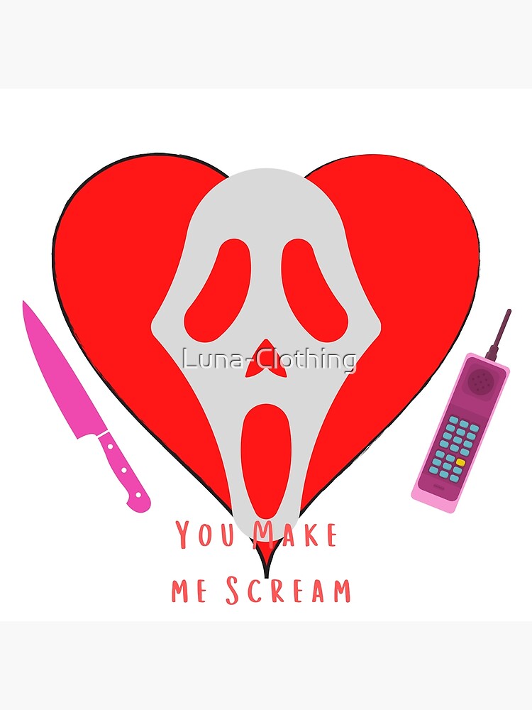 Make You Scream Valentines Day Cards (5 pack)