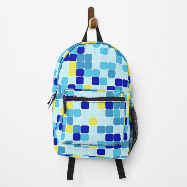 Item preview, blue and yellow squares pattern designed and sold by elgreko.