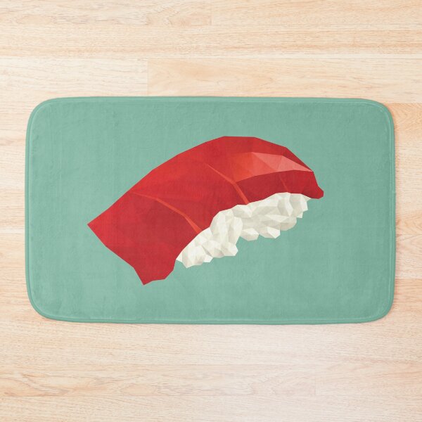 Item preview, Tuna Nigiri Sushi Polygon Art designed and sold by polymolystudio.