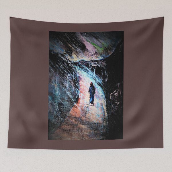 Item preview, Walking On A Mountain Path. designed and sold by ItaStephenson.