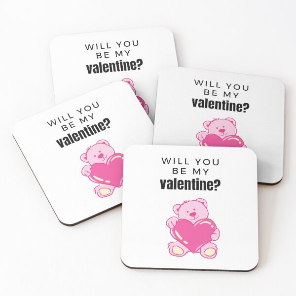 Item preview, Will you be my Valentine- Cute Valentine Day Artwork designed and sold by Lorify.