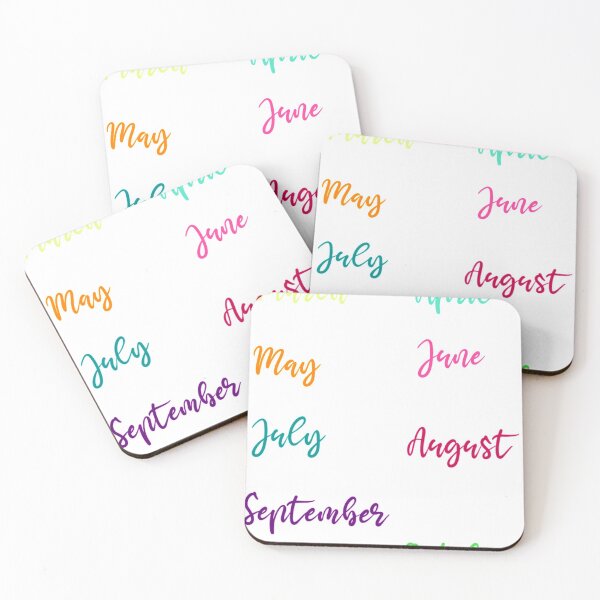 Item preview, Months For Planners and Journals designed and sold by Soul-on-groove.