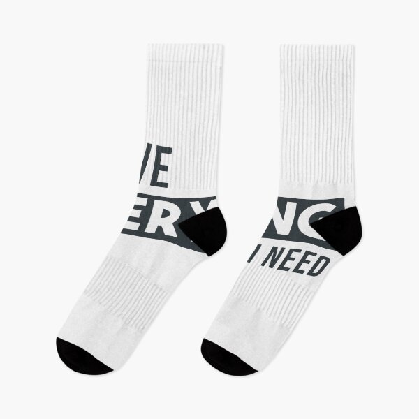 Item preview, i have everything i need - black designed and sold by EGIT.