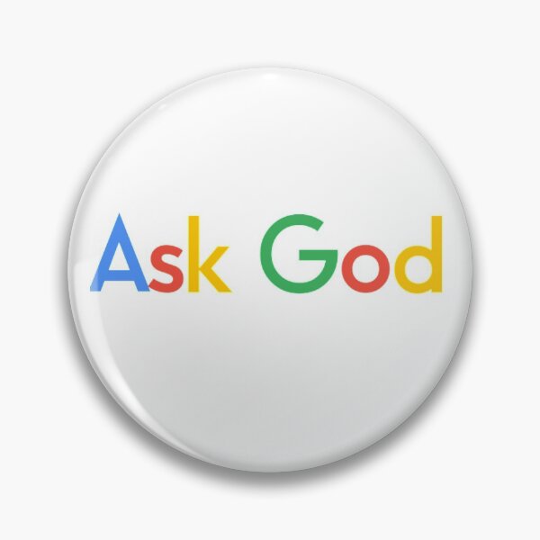 Item preview, Ask God Religious Seek And Find Logo Parody designed and sold by hempress.