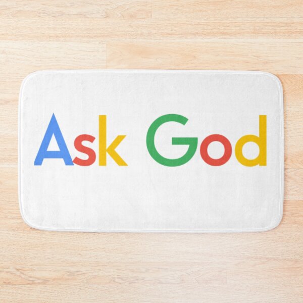Item preview, Ask God Religious Seek And Find Logo Parody  designed and sold by hempress.
