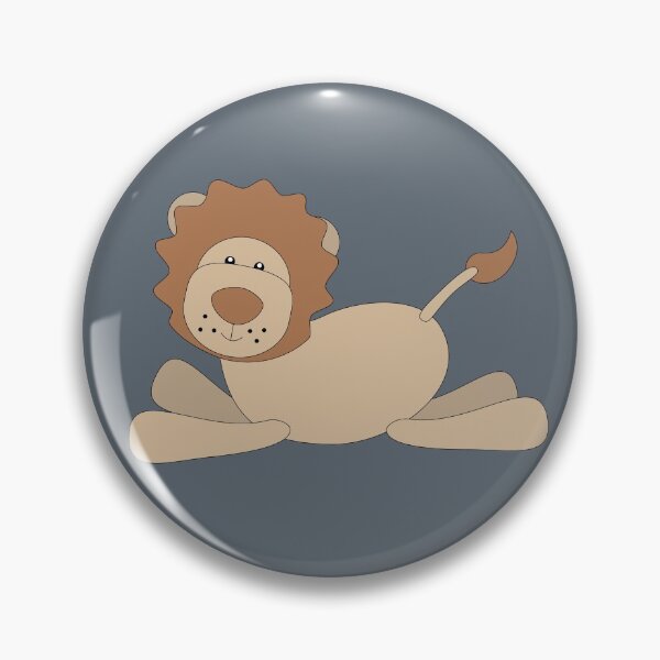 Item preview, Cute cartoon lion designed and sold by EngineerGoC.