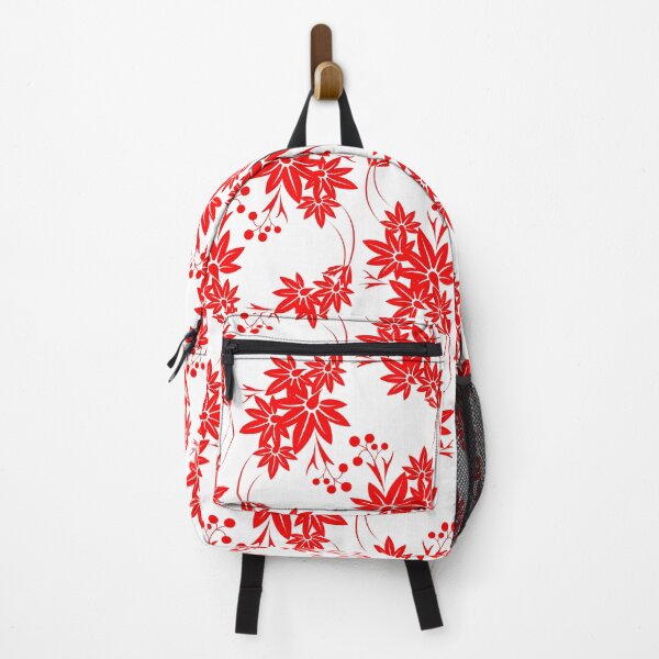 Item preview, Red Seamless Floral Pattern designed and sold by Sasas Design.