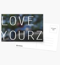 LOVE YOURZ Postcards