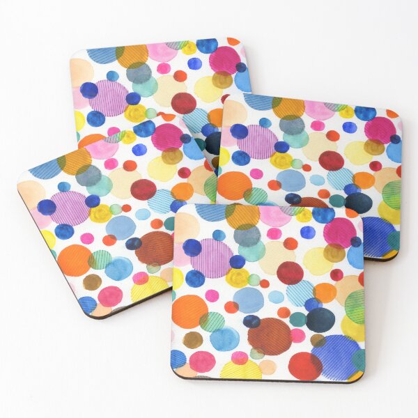 Item preview, striped circles designed and sold by kosarandrea.