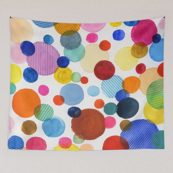 Item preview, striped circles designed and sold by kosarandrea.