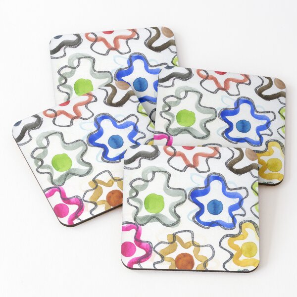Item preview, colorful shapes designed and sold by kosarandrea.