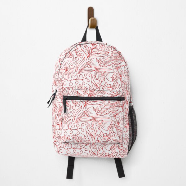 Item preview, Flowers In Red Block Design designed and sold by Namsus-Printing.