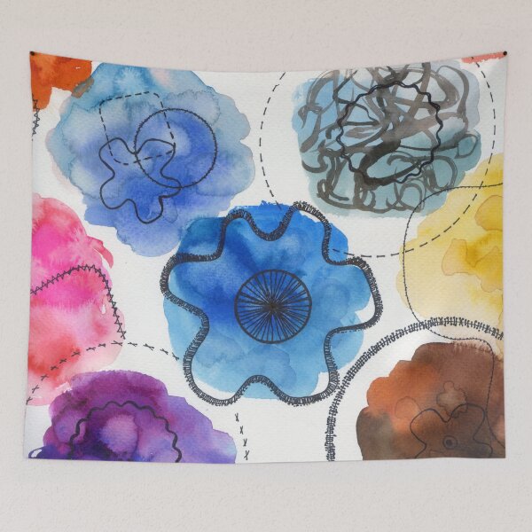 Item preview, abstract sponges designed and sold by kosarandrea.