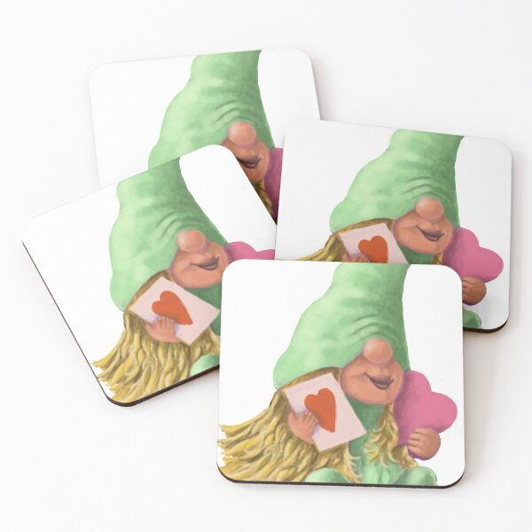 Item preview, Lady Gnome in Pastel Green designed and sold by TheArtCave.