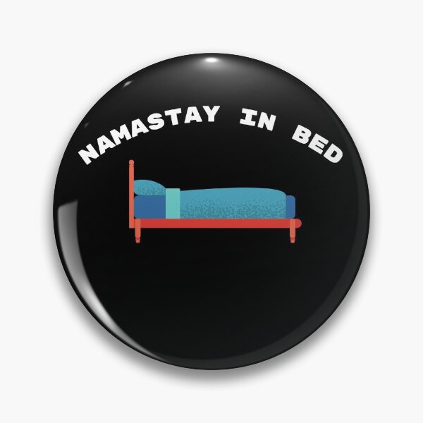 Item preview, NAMASTAY IN BED designed and sold by PureGeometry.