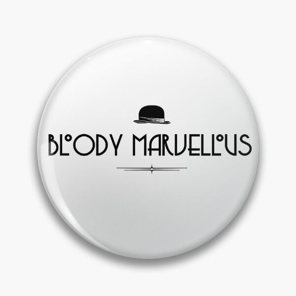 Item preview, Bloody Marvellous British Vintage Retro Design designed and sold by SavageMyrtle.