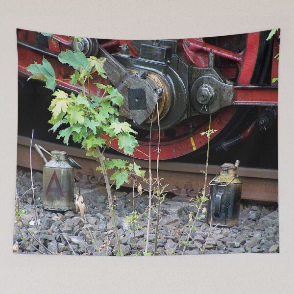 Item preview, The steam engine is being lubricated designed and sold by frankuffmann.