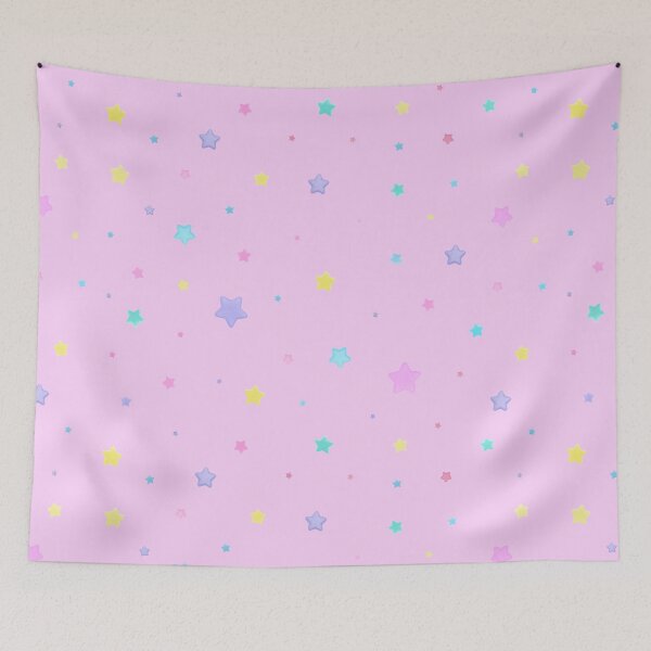 Artikelvorschau, Weiche Pastellsterne (pink) entworfen und verkauft von PrinceCandymoon.