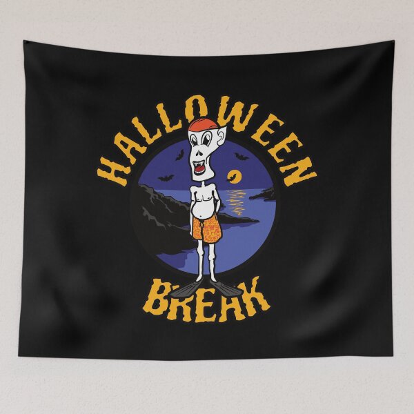 Item preview, Halloween Vampire Break (plain colours) designed and sold by DKdesigns27.