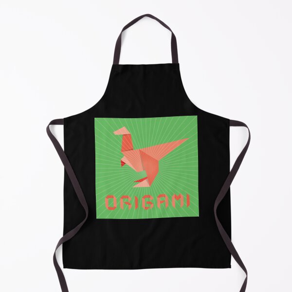 Item preview, Origami Dinosaur Orange Green designed and sold by STUDIO-72.