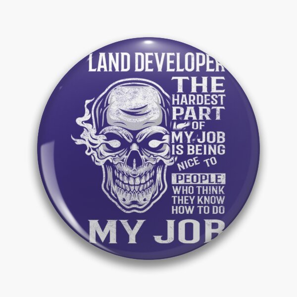 Item preview, Land Developer Land Developer designed and sold by RetroAutoTshirt.