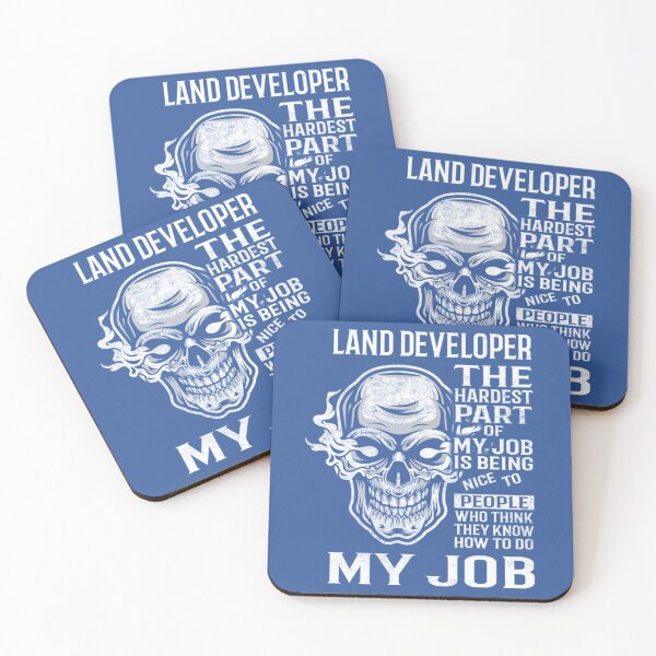 Item preview, Land Developer Land Developer designed and sold by RetroAutoTshirt.