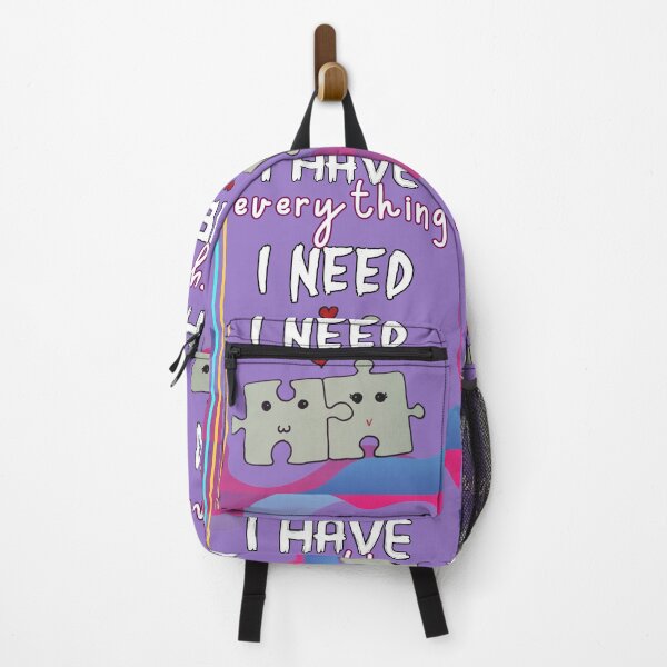 Item preview, I HAVE EVERYTHING I NEED - Puzzle design greeting card designed and sold by Alessandro Portavoce.