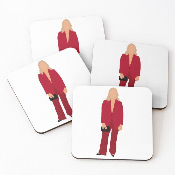 Item preview, renee rapp red suit designed and sold by bwayjime.