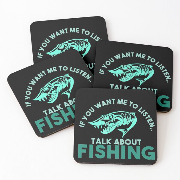 Item preview, If you want me to listen... Talk About Fishing (Green) designed and sold by EGIT.