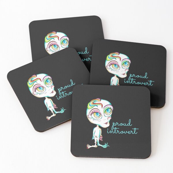 Item preview, Introverted and proud of it - bookworm, nerdy, hermit designed and sold by Canvasvendetta.