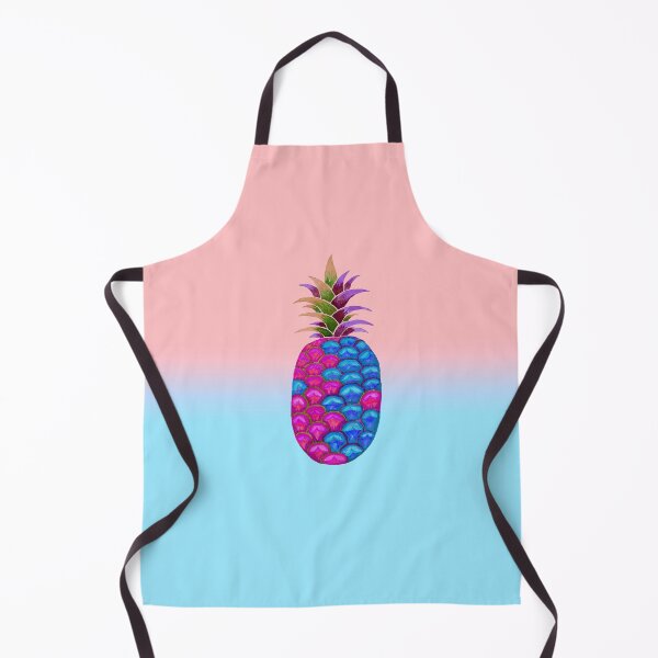 Item preview, Vibrant Pineapple Pink Blue designed and sold by airemestudio.
