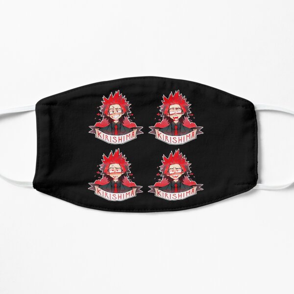kirishima eijirou pack Flat Mask