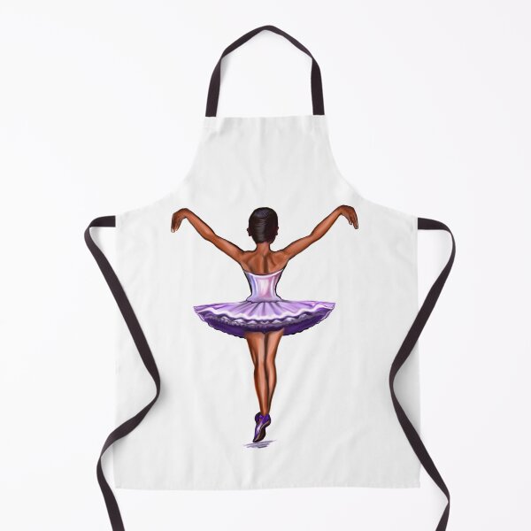 Item preview, Ballet - African American ballerina 002 - brown skin ballerina dancing designed and sold by Artonmytee.
