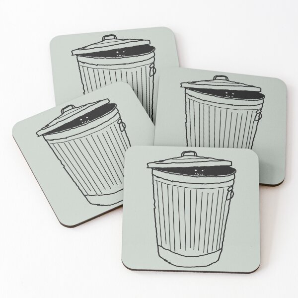 Item preview, Cartoon Trash Can - who's in there? designed and sold by adrienne75.