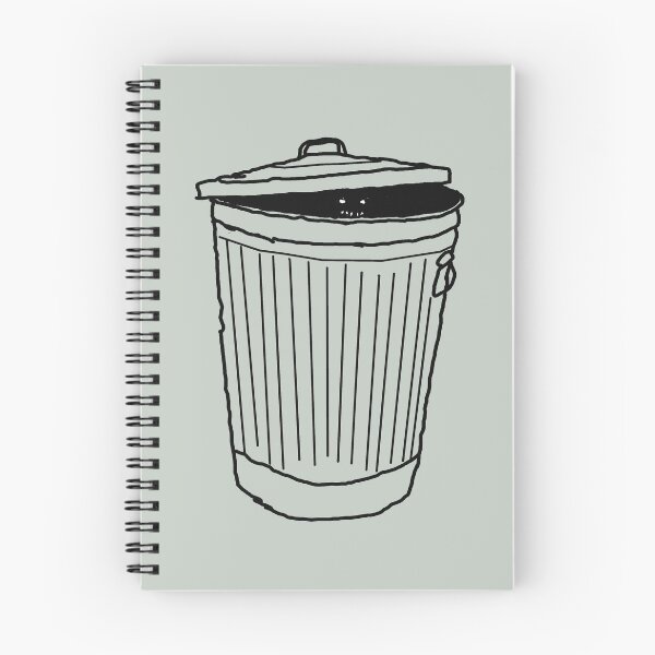 Item preview, Cartoon Trash Can - who's in there? designed and sold by adrienne75.